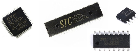 Encapsulados de Los Microcontroladores STC 8051
