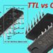 Diferencia entre TTL vs CMOS